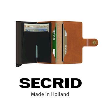 Secrid Mini Wallet Cognac Brown