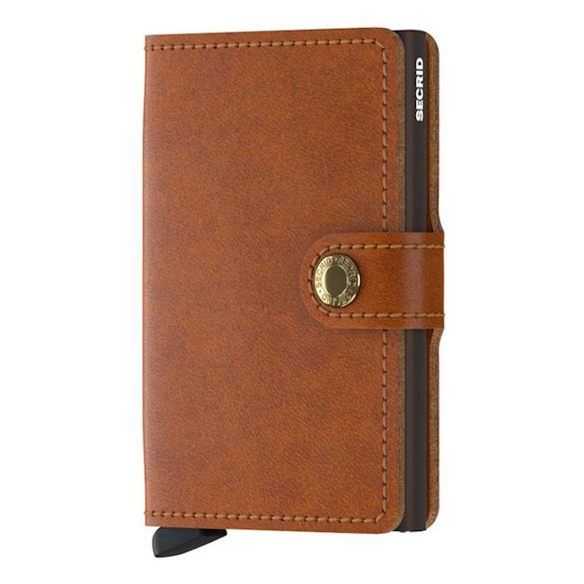 Secrid Mini Wallet Cognac Brown