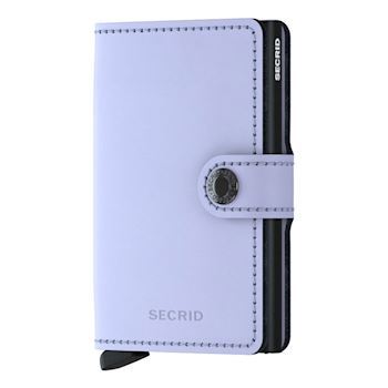 Secrid Mini Wallet Matte Lilac Black