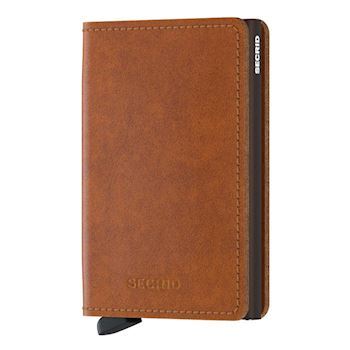 Secrid Slim Wallet Cognac Brown