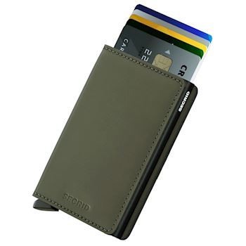 Secrid Slim Wallet Matte Green Black