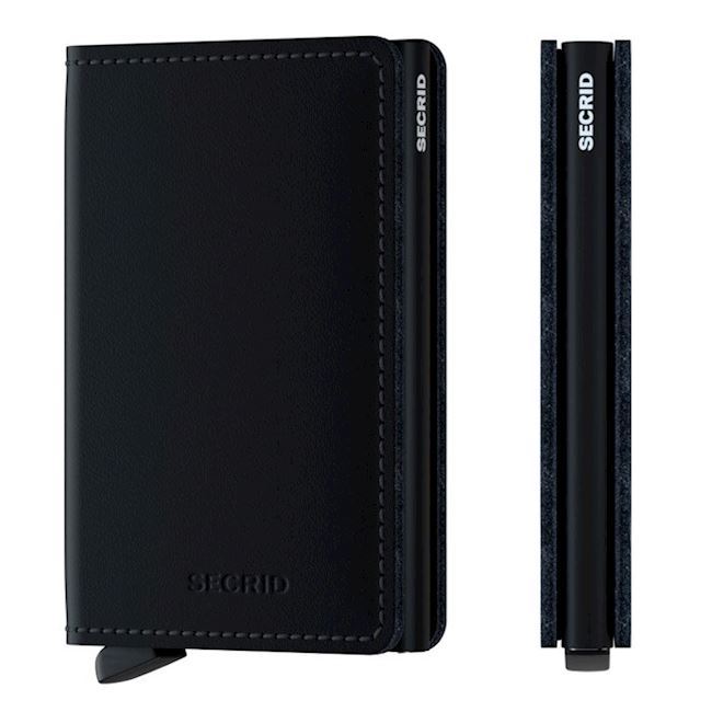 Secrid Slim Wallet Matte Black