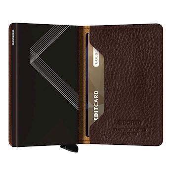 Secrid Slim Wallet Linea Espresso Stitch