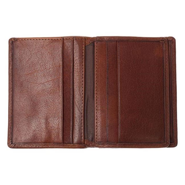 SDLR Emil Herre Pung i Ægte Læder Midbrown