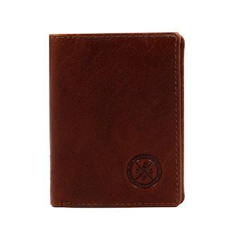 SDLR Emil Herre Pung i Ægte Læder Midbrown