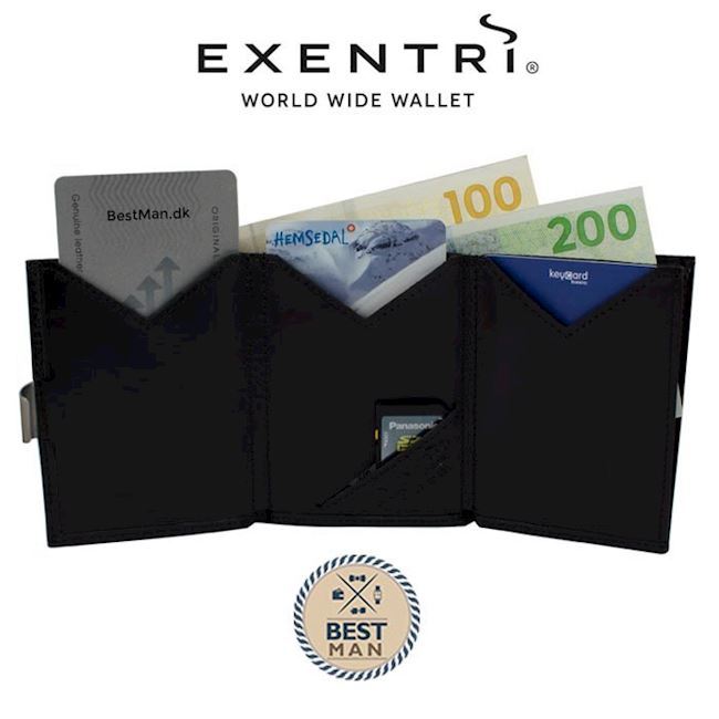 Exentri Kortholder Sort