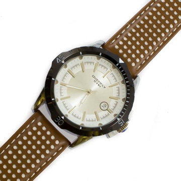 Eyki Ur til Mænd Brown, Black & Silver