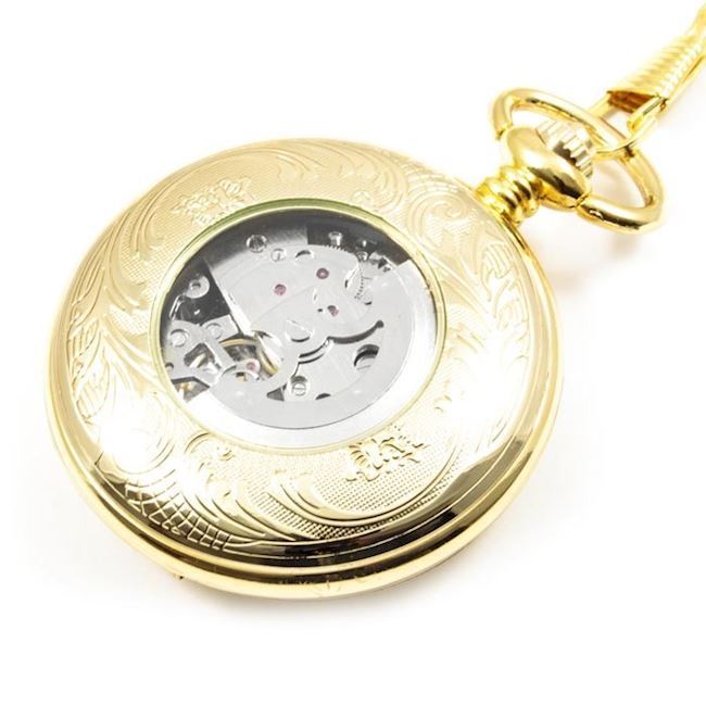Mekanisk Lommeur Gold