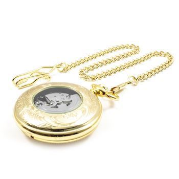 Mekanisk Lommeur Gold