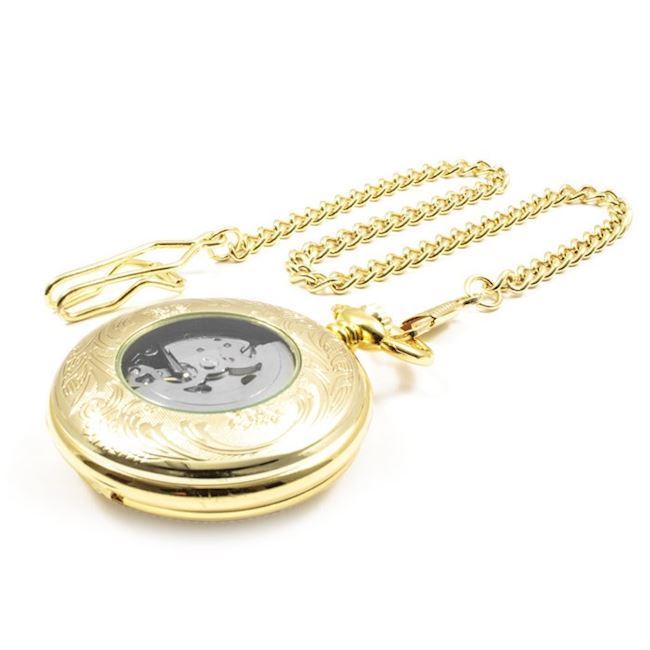 Mekanisk Lommeur Gold