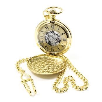 Mekanisk Lommeur Gold